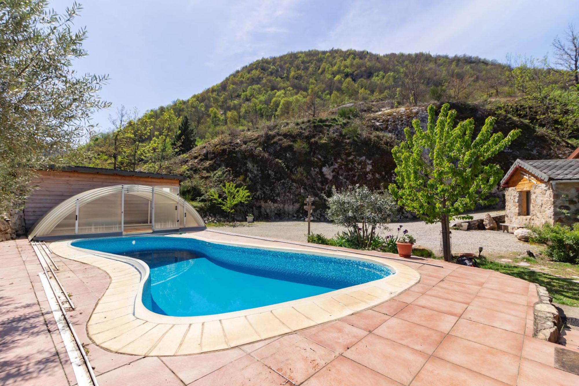 Chalet En Castel Ax-les-Thermes Kültér fotó